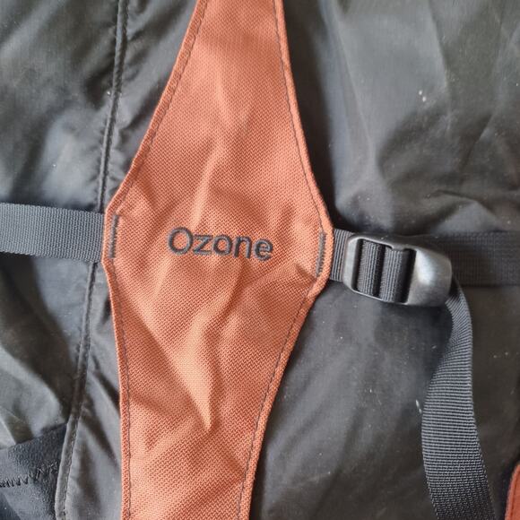 Granite Gear Nimbus Ozone Backpack Black Orange Hiking Camping Trail Outdoor - Picture 6 of 9